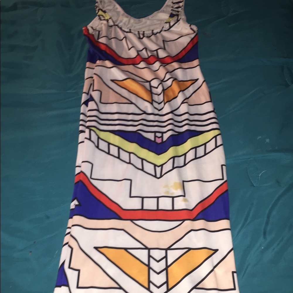 Long bodycon maxi dress
